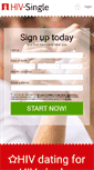 Mobile Screenshot of hiv-single.com